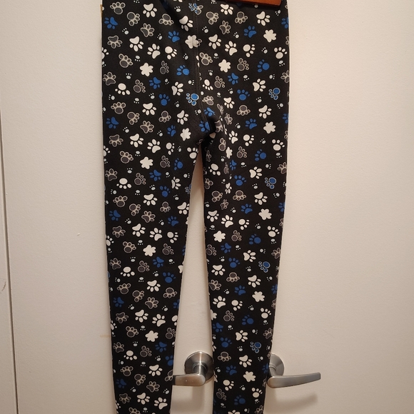 🔥SALE 🎄Playful Paw Print Kids Leggings - Picture 2 of 4